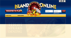 Desktop Screenshot of islandonlinecasino.com