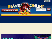 Tablet Screenshot of islandonlinecasino.com